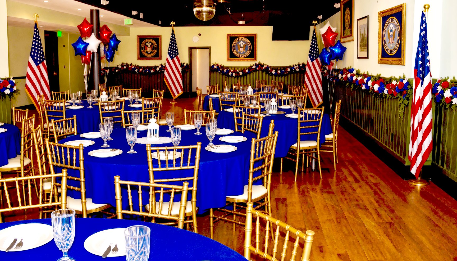 Chieftans banquet room